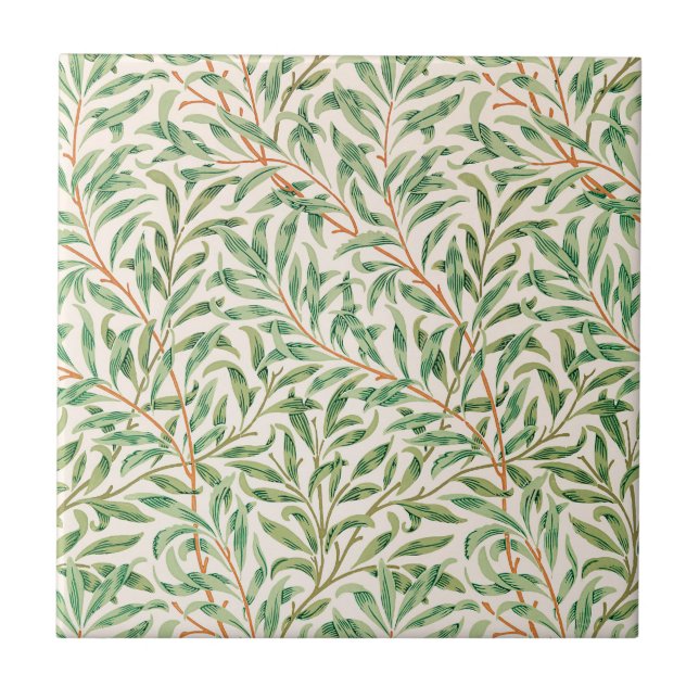 Azulejo Willow Bough de William Morris (Frente)