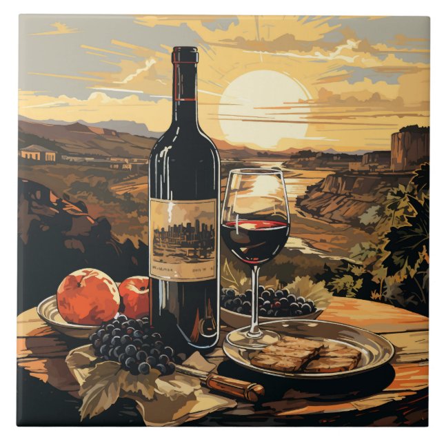Azulejo Wine Lover's (Frente)