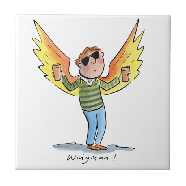 Azulejo Wingman (Frente)