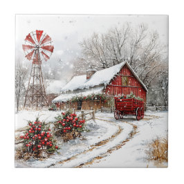 Azulejo Winter Wonderland