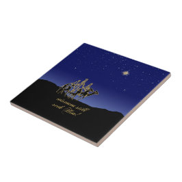 Azulejo Wisemen aún lo busca Navidades