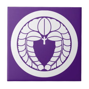 Azulejo Wisteria colgante en círculo