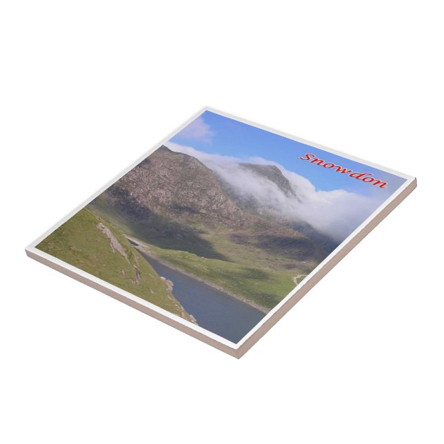 Azulejo WLS012 SNOWDON, Gales, Europa, (Lado)