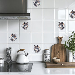 Azulejo Wolf