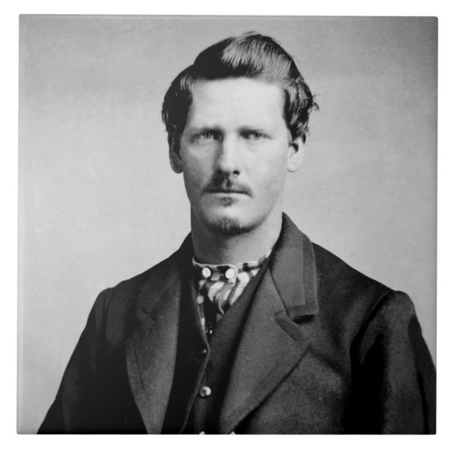 Azulejo Wyatt Earp: Lawman, Gunfighter, guardián de Saloon (Frente)