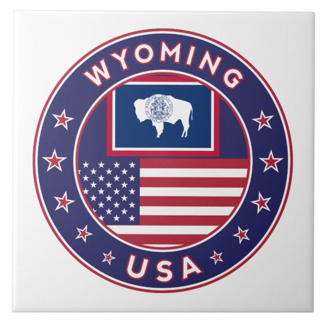 Azulejo Wyoming (Frente)