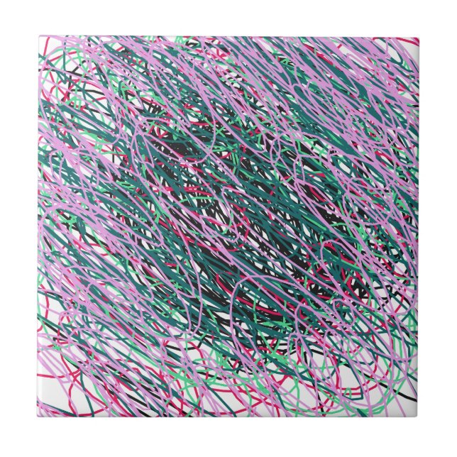 Azulejo Yarn espástico (Frente)