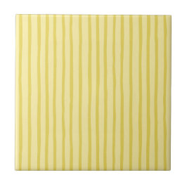 Azulejo Yellow Stripes