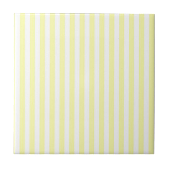 Azulejo Yellow Stripes Pattern Minimal Modern Summer (Frente)