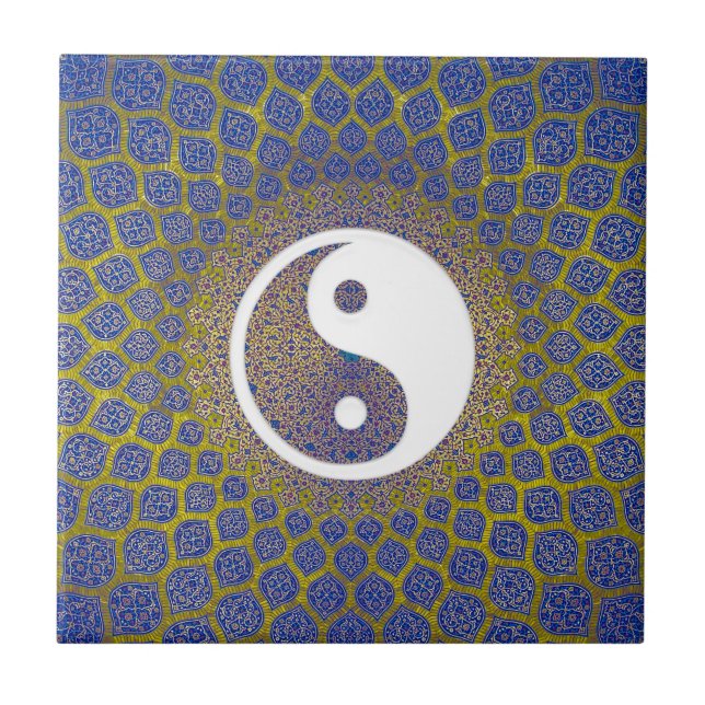 Azulejo Yin Yang Mandala (Frente)
