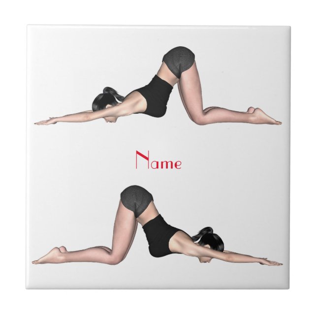 Azulejo Yoga Poses Thunder_Cove (Frente)