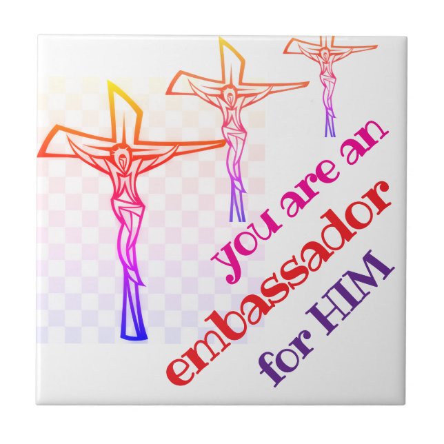 Azulejo You are Jesus' Ambassador Tote (Frente)