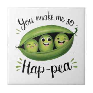Azulejo You Make Me So Hap-pea