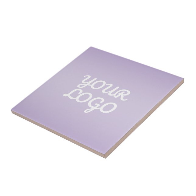 Azulejo Your Logo & Modern Simple Ombre | Lavender (Lado)