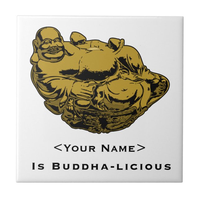Azulejo <Your Name>Es cruel con el Buda (Frente)