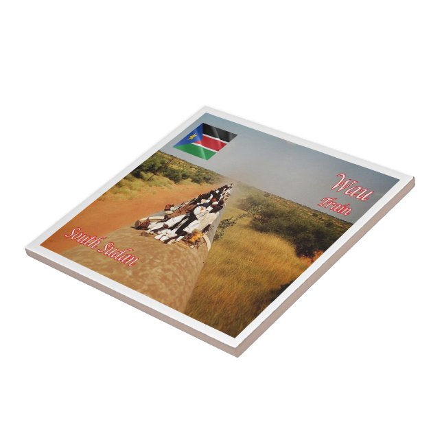 Azulejo Z006 WAU, Sudán del Sur, África, (Lado)