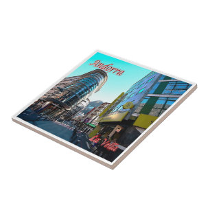 Azulejo zAD011, centro LA VELLA, Andorra,