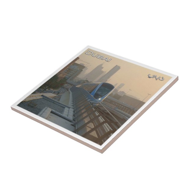 Azulejo zAE039 Metro DUBAI, Emiratos Árabes Unidos, Emirat (Lado)