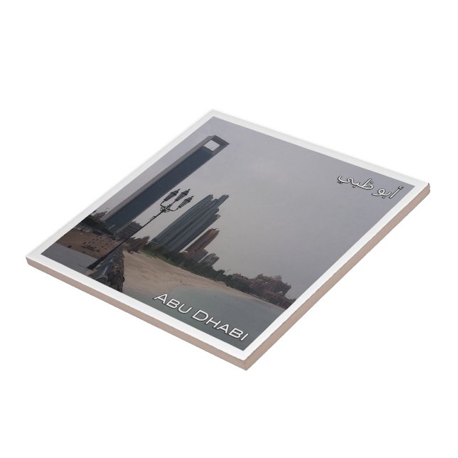 Azulejo zAE059 ABU DHABI beach, Middle East, Asia,