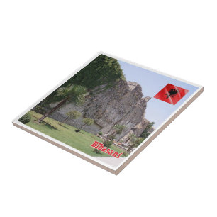 Azulejo zAL009 Castillo ELBASAN Albania,