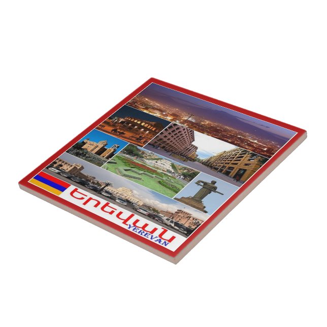 Azulejo zAM011 Amo YEREVAN, Armenia, Asia, (Lado)