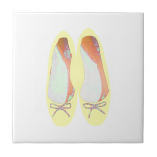 Azulejo Zapatos amarillos