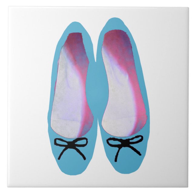 Azulejo Zapatos azules (Frente)