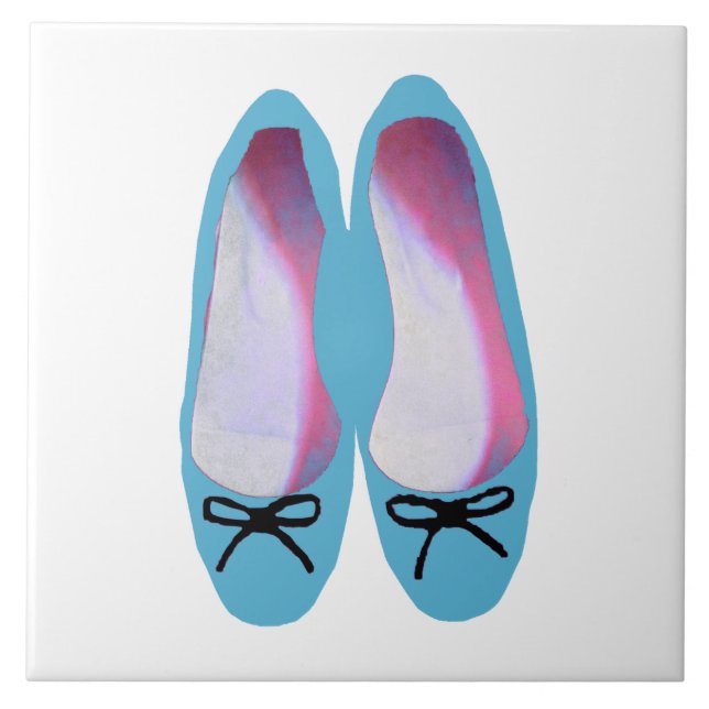 Azulejo Zapatos azules (Frente)