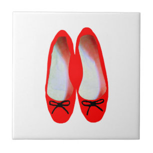 Azulejo Zapatos rojos