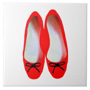 Azulejo Zapatos rojos
