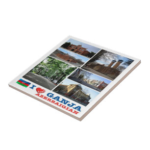 Azulejo zAZ008 Amo AZERBAIYÁN, Asia,