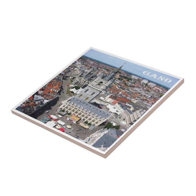 Azulejo zBE011 GHENT Bélgica, (Lado)