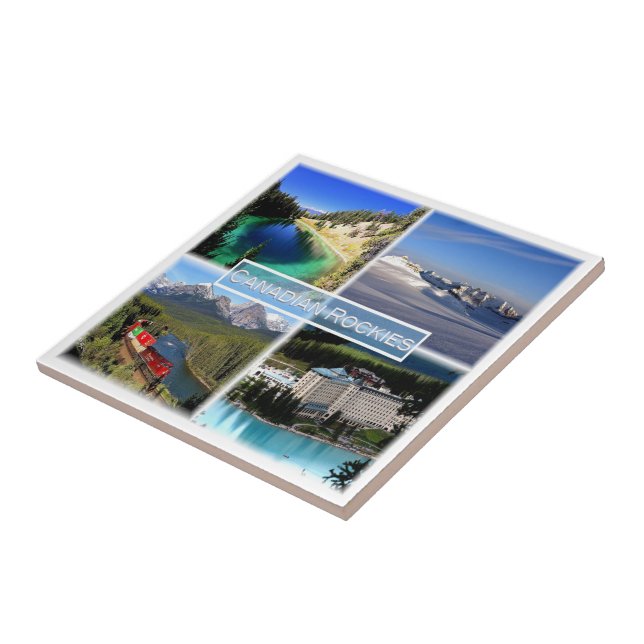 Azulejo zCA005 CANADÁ, Mosaic, América, (Lado)