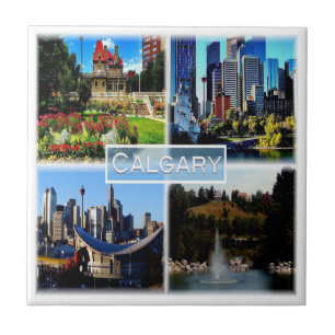 Azulejo zCA006 CALGARY, Mosaic, Alberta, Canadá,