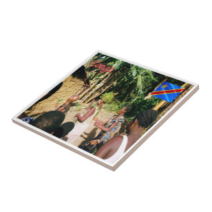 Azulejo zCD007 CONGO, África,