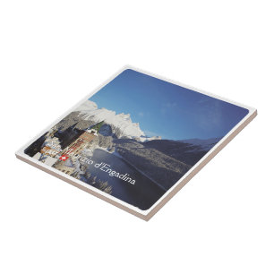 Azulejo zCH018 SAN MAURIZIO D'ENGADINA, Svizzera,