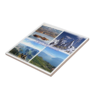 Azulejo zCH042 Suiza, Europa,