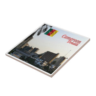 Azulejo zCM019 DOUALA, Camerún, África,