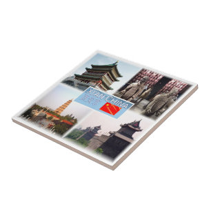 Azulejo zCN005 TERRACOTTA Shaanxi, XI AN,