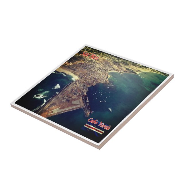 Azulejo zCV019 SAL REI, Cabo Verde, (Lado)