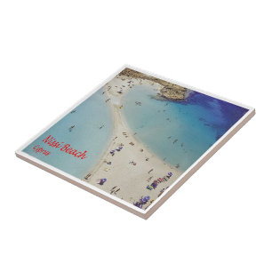 Azulejo zCY014 NISSI Beach, Chipre,