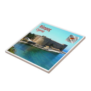 Azulejo ZCY024 KYRENIA CASTLE Cyprus,