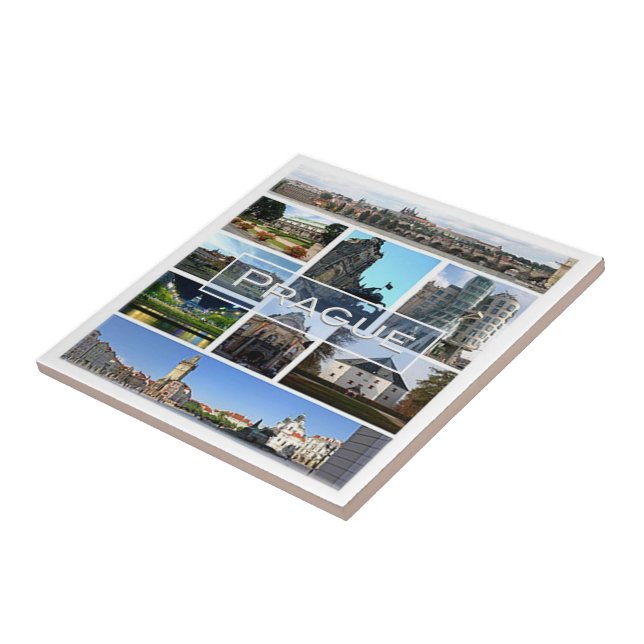 Azulejo ZCZ004 PRAGA República Checa, (Lado)