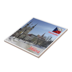 Azulejo zCZ015 JIHLAVA República Checa,