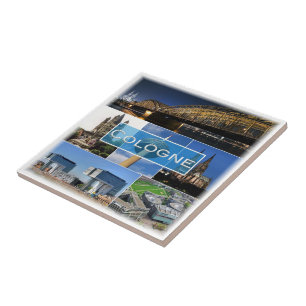 Azulejo zDE016 COLOGNE KÖLN Alemania,