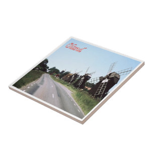 Azulejo zDE028 ÖLAND MILLS Islas Frisas Alemania