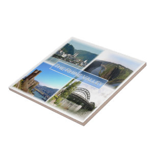 Azulejo zDE032 EL VALLE RHINE Alemania,