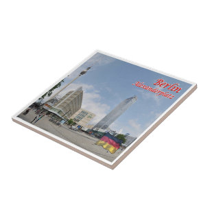 Azulejo zDE060 BERLIN ALEXANDERPLATZ Alemania,