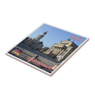 Azulejo zDE066 BERLIN GENDARMENMARKT Alemania,