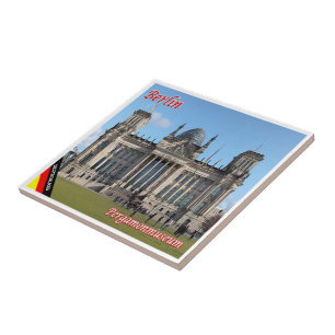 Azulejo zDE074 BERLIN REICHSTAG BUILDING Alemania,